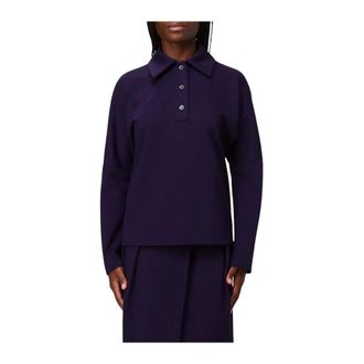 Liviana Conti Dames, Tops, Paars, Maat: L