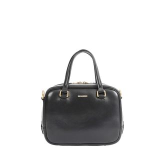 Jil Sander Vision Small Leather Top Handle Bag