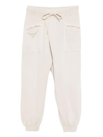 R13 cotton-blended trousers - Neutrals