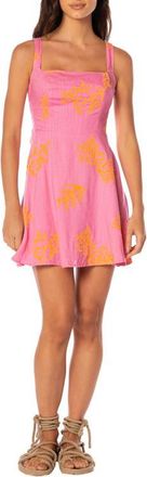 Maaji Coral Reef Isolde Cover-Up Dress in Light/Pastel Pink at Nordstrom, Size Medium