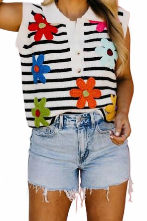 Flying Monkey High Rise Distressed Jean Shorts In Blue