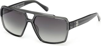 Guess GU00223 20B Mens Sunglasses Grey Size 61