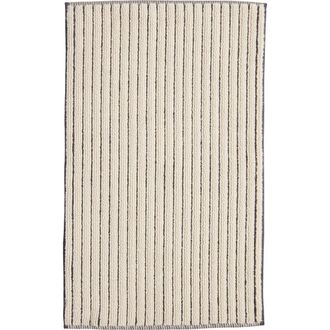 Nordstrom Mix Stripe Bath Mat in Beige Oatmeal Multi at Nordstrom
