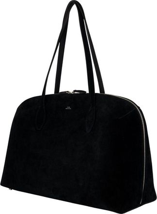 Toteme Womens Day Shopper Tote Black Calfskin