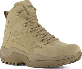 Reebok Mens Rapid Response 6-Inch Side Zip Boots - Tan, 11 UK (44 EU)