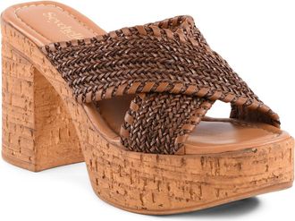 Seychelles Encore Platform Slide Sandal in Brown at Nordstrom, Size 8.5