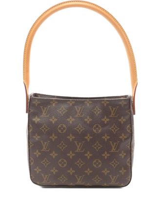 Louis Vuitton 2002 Looping MM shoulder bag - Brown