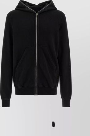 Rick Owens hooded sweatshirt featuring anorak pockets