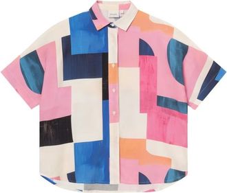 Dedicated Shirt Alsvik Bluse f&uuml;r Damen | rosa