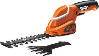 Black+Decker Black&decker - Kit Tijera Cortac&eacute;sped Y Arreglasetos Con Bater&iacute;a 7,2v 1,5ah