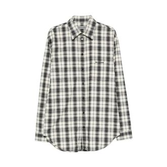 Balenciaga Overhemden, Heren, Veelkleurig, XL, Nylon, Regular Fit Shirt