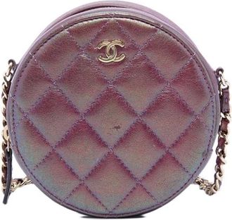 Chanel Borsa a tracolla trapuntata vintage Pre-owned - - Pre-owned - Donna - Viola - ONE SIZE