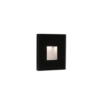Netlighting Dart Outdoor Recessed Wall Lamp Matt Black IP65 3000K
