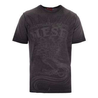 Diesel T-Ele T-Shirt - male - Diesel - T-Shirts - Purple - L - Tops
