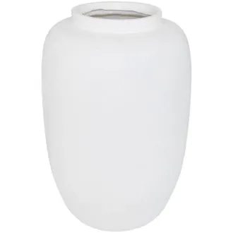 Atmosphera Vaso elene 29,5x29,5x45,5cm bianco - Atmosphera cr&eacute;ateur dint&eacute;rieur
