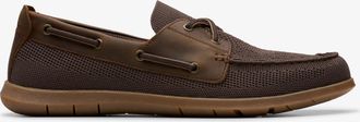 Clarks Flexway Tie Beeswax Schoenen