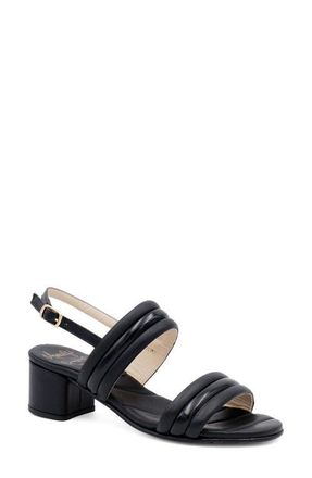 Amalfi By Rangoni Macedonia Sandal in Black/Black/Black at Nordstrom, Size 6.5