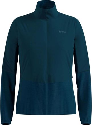 Odlo Giacca Ibrida Isolante Essenziale - - Sport - Donna - Blu - M
