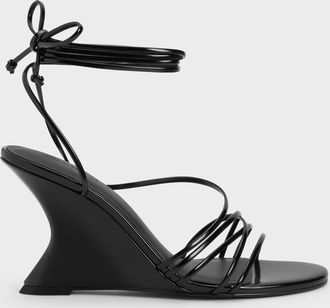Charles & Keith Noona Strappy Wedges