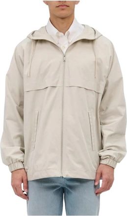 A.P.C. Outerwear A.p.c. - Heren - Zomerjassen - Wit - L - Jassen