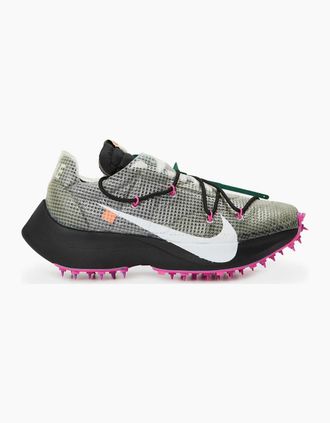 Off-white Womens Nike Low Top Round Toe Sneakers - Multi - Size: 3.5