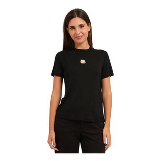 A|X Armani Exchange Dames, Tops, Zwart, Maat: L Viscose