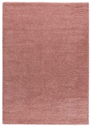 Atticgo Alfombra shaggy rosa 190x290 cm
