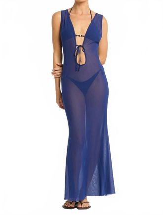 Bond-Eye Harper Maxi Dress In Midnight Mesh