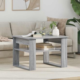 vidaXL Vidaxl Tavolino Da Salotto Grigio Sonoma 64 X 54 X 44 Cm