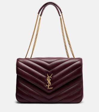 Saint Laurent Borsa a spalla Loulou Large in pelle