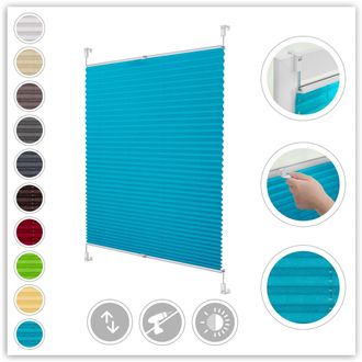 Lichtblick Original Plissee »Klemmfix« Lichtschutz ohne Bohren verspannt Faltenstore