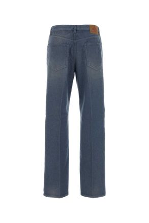 Prada Womens Cerulean Blue Denim Jeans