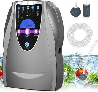 No Brand Dispositivo De Ozono, Dispositivo Multifuncional De Ozono De 1000 Mg/h Para Purificar Aire, Agua, Frutas, Verduras, Cepillos De Dientes Y Acuarios - G