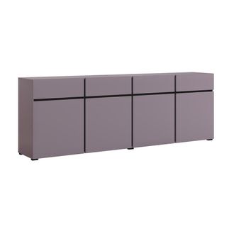 Petits Meubles Buf&eacute; 4 puertas 4 cajones paneles laminados violeta
