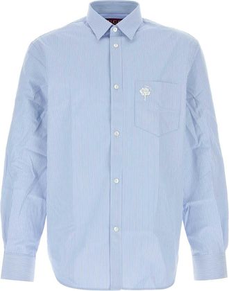 Gucci Embroidered Poplin Shirt