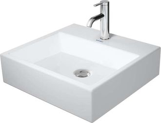 Duravit Duravit - Lavabo Vero Air Wash 50x47cm, Sin Rebosadero, Con Banco