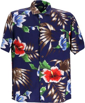 Polo Ralph Lauren Camicia con stampa - Blu