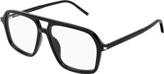 Saint Laurent SL 960 Optisch Montuur - Dames - Brillen - Zwart - 55 MM - Accessoires