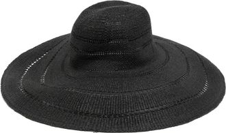 Lack of Color Riviera ultrawide hat - Black