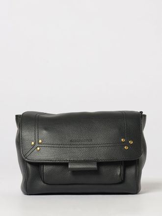 Jerome Dreyfuss Borsa a spalla mini Lulu in pelle martellata con tracolla a catena