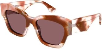Gucci Sunglasses, female, Multicolor, Size: 55 MM Sunglasses