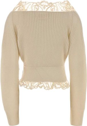 Ermanno Scervino Manica Sweater - Beige