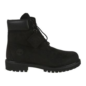 Timberland Schoenen, Heren, Zwart, 43 1/2 EU, Premium Waterdichte Veterschoen in Zwart