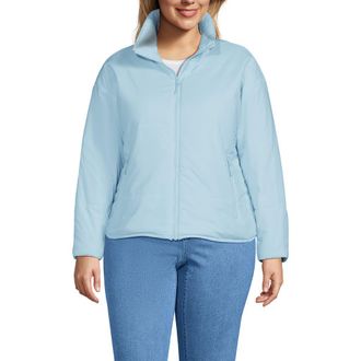Lands End WanderFree Insulated Jacket in Sunwashed Blue at Nordstrom, Size 3 X