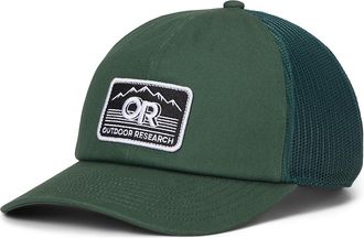 Outdoor Research Advocate Trucker Lo Pro Cap Baseball Caps Douglas Fir (7 1/8-7 5/8), Cotton/Mesh/Polyester