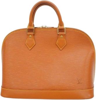 Louis Vuitton Pre-owned Handbags, female, Orange, Size: ONE SIZE Pre-owned Vintage Handbag