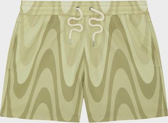 Frescobol Carioca Men & apos;s Rio Copa Grain Swim Shorts