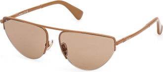 Max Mara MM0122 45E Womens Sunglasses Size 58