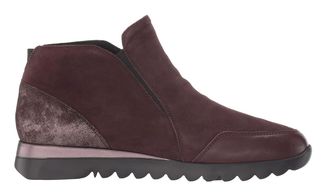 Munro Womens Danika Ankle Bootie In Wine Suede