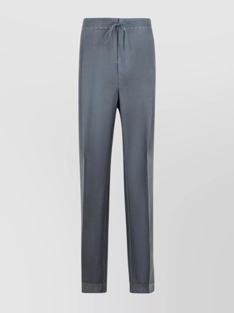 Maison Margiela wool blend trousers drawstring waist